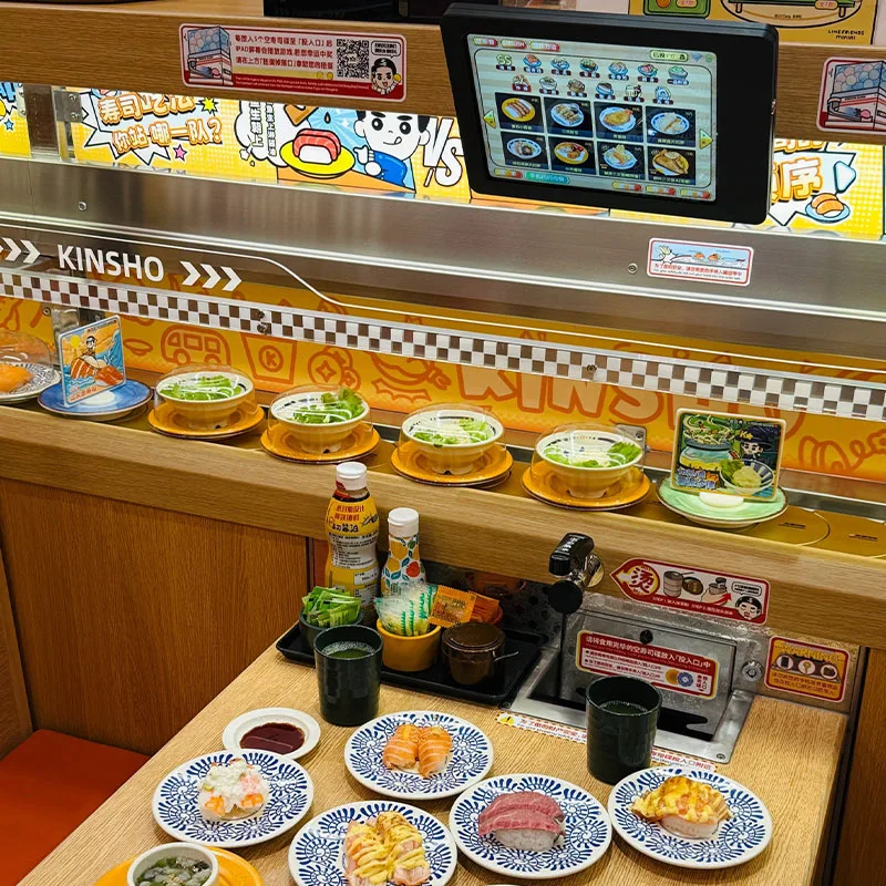 Automatic Revolving Sushi Conveyor System Automatic Revolving Sushi Conveyor System