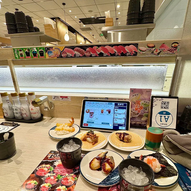 Commercial Sushi Fixed-Point Conveyor Belt Equipment